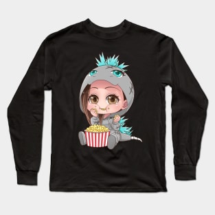 Popcorn Magzzilla Long Sleeve T-Shirt